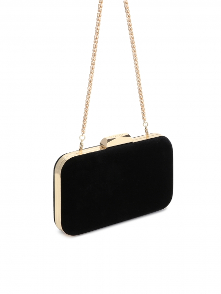 Abend-Clutch-Tasche an einer goldenen Kette LOUISE