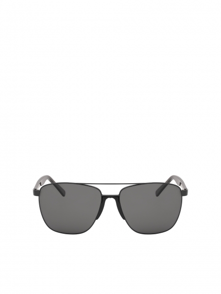 Attraktive schwarze Aviator-Sonnenbrille 
