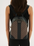 Braun-schwarzer Damen-Rucksack ELOTA
