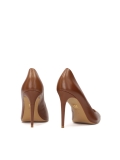 Braune klassische Pumps mit spitzen Zehen NEW LUCIANA