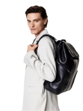 Lederrucksack mit Laptopfach BRYDEN