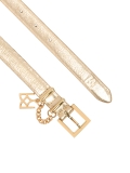 Eleganter goldener Damengürtel mit Kette und KAZAR-Monogramm CARROLL