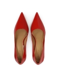 Rote Stiletto-Pumps aus Lackleder SIMONNE