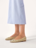 Lederballerinas mit feinem Cut-Out-Design EILEEN