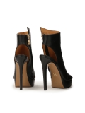 Peep-Toe-Stiefel mit Plateau DILI