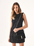 Besucher Clutch Bag mit abnehmbarer Kette REBEKAH