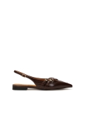 Slingback-Pumps auf flacher Sohle AMY