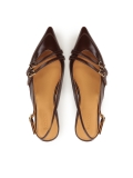 Slingback-Pumps auf flacher Sohle AMY
