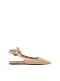Flach gebundene Slingback-Pumps SELINE