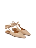 Flach gebundene Slingback-Pumps SELINE