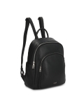 Schwarzer Lederrucksack BEATRIZA