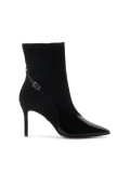 Elegante Stiefel aus Wildleder und Lackleder JACKIE