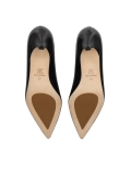 Schwarze spitz zulaufende Pumps KS NARINE