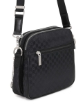 Schwarze Damen-Messenger-Tasche POLINE