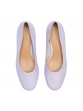 Fliederfarbene Damenpumps LIZBONA