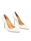 Mehrfarbige Damen-Pumps BIANCA