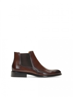 Braune Chelsea-Stiefel für Männer