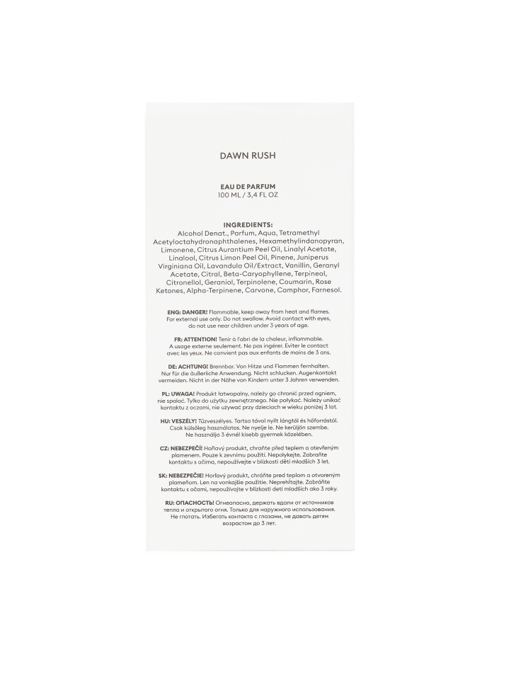 Eau de Parfum für Männer 100 ml DAWN RUSH