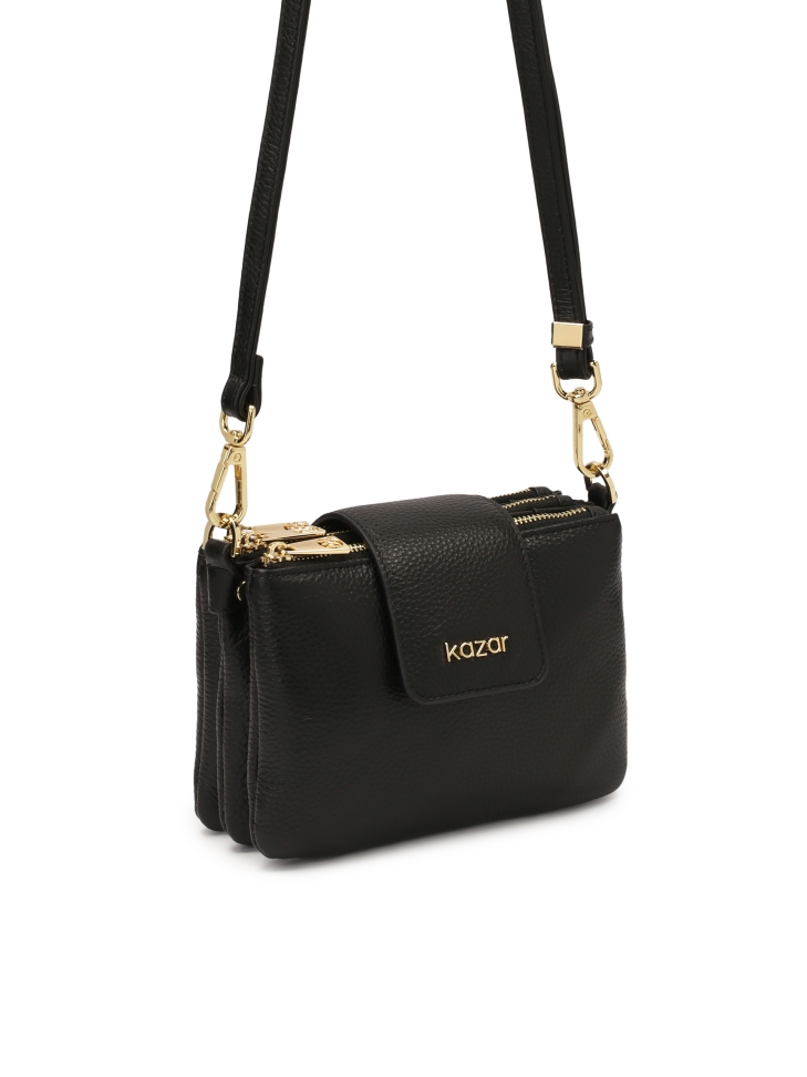 Kleine Gürteltasche mit drei Fächern DELI