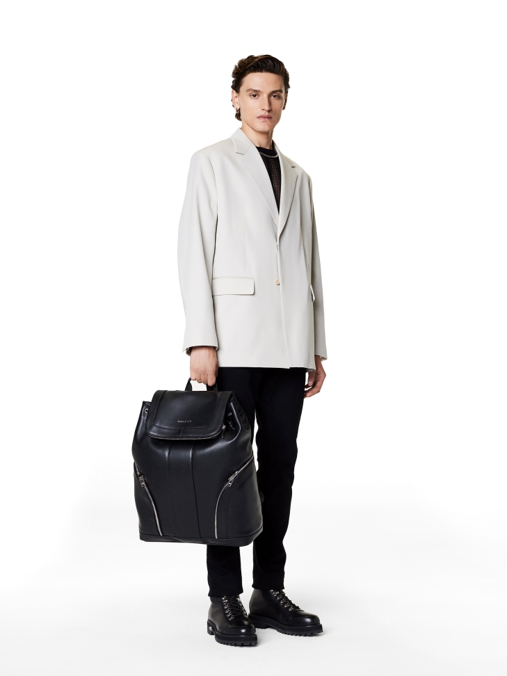 Lederrucksack mit Laptopfach BRYDEN