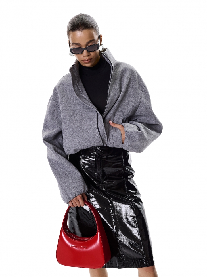 Rote Handtasche mit Handgriff  KS TESS