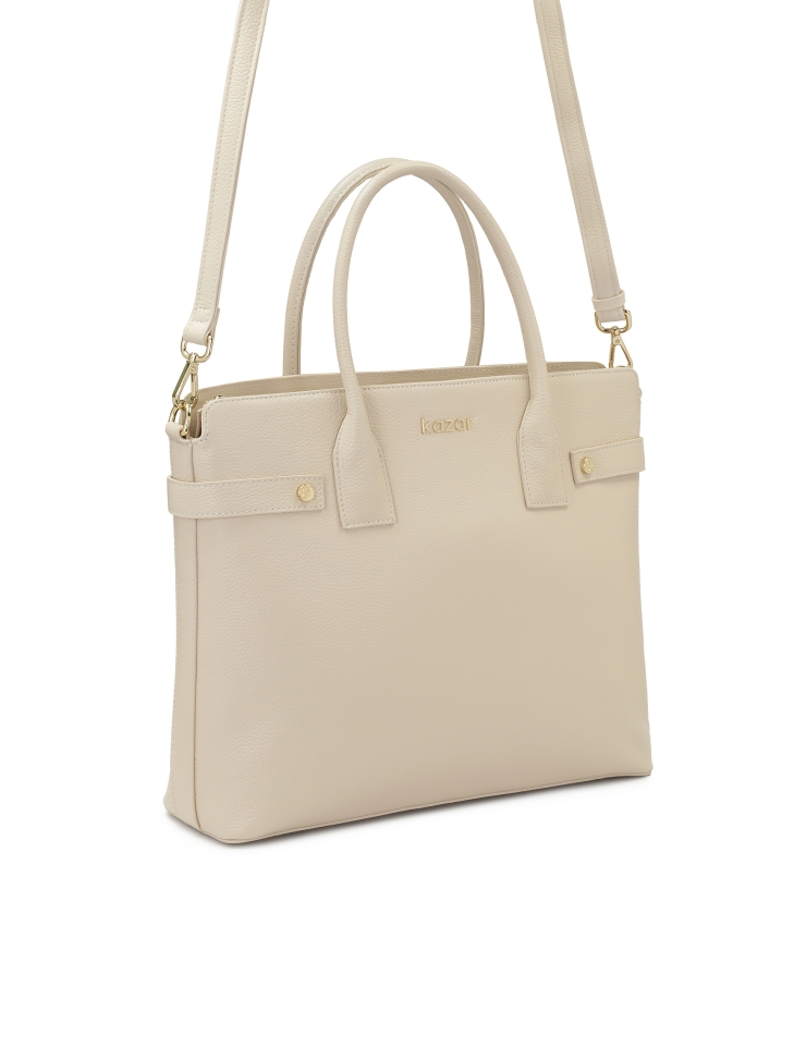 Leichte Leder Aktentasche Handtasche MEGAN