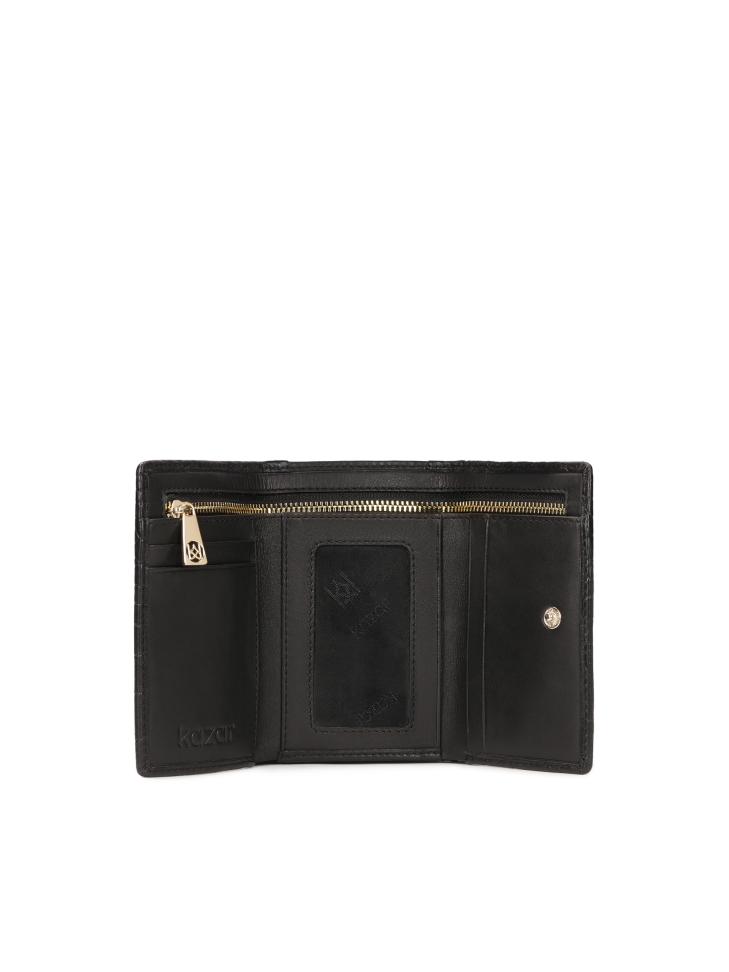 Kleine geprägte Brieftasche ASA