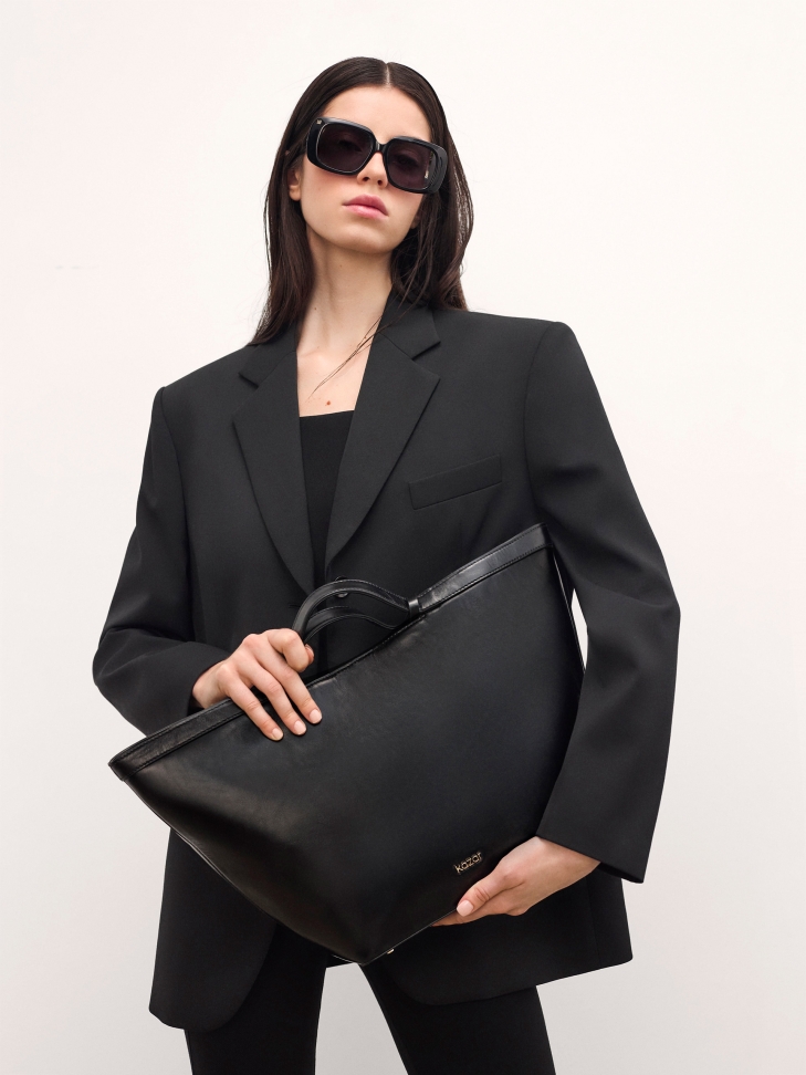 Klassische schwarze Sonnenbrille  AZARI