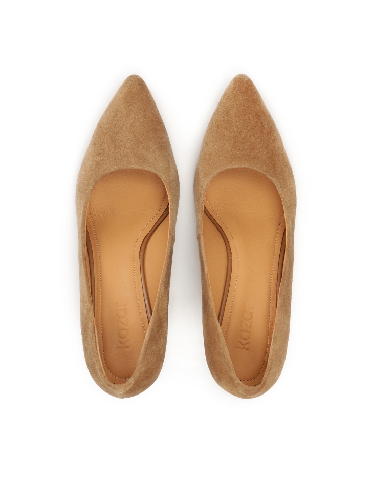 Wildlederpumps mit Absätzen BETINA