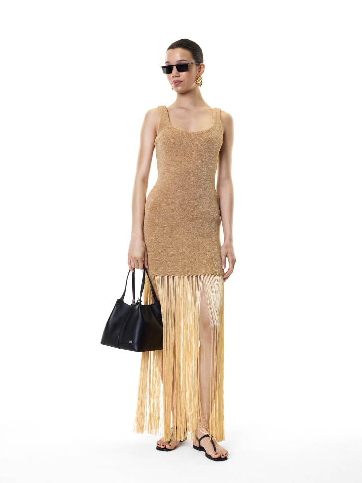 Schwarze Ledersandalen mit quadratischer Zehe KS MURIEL