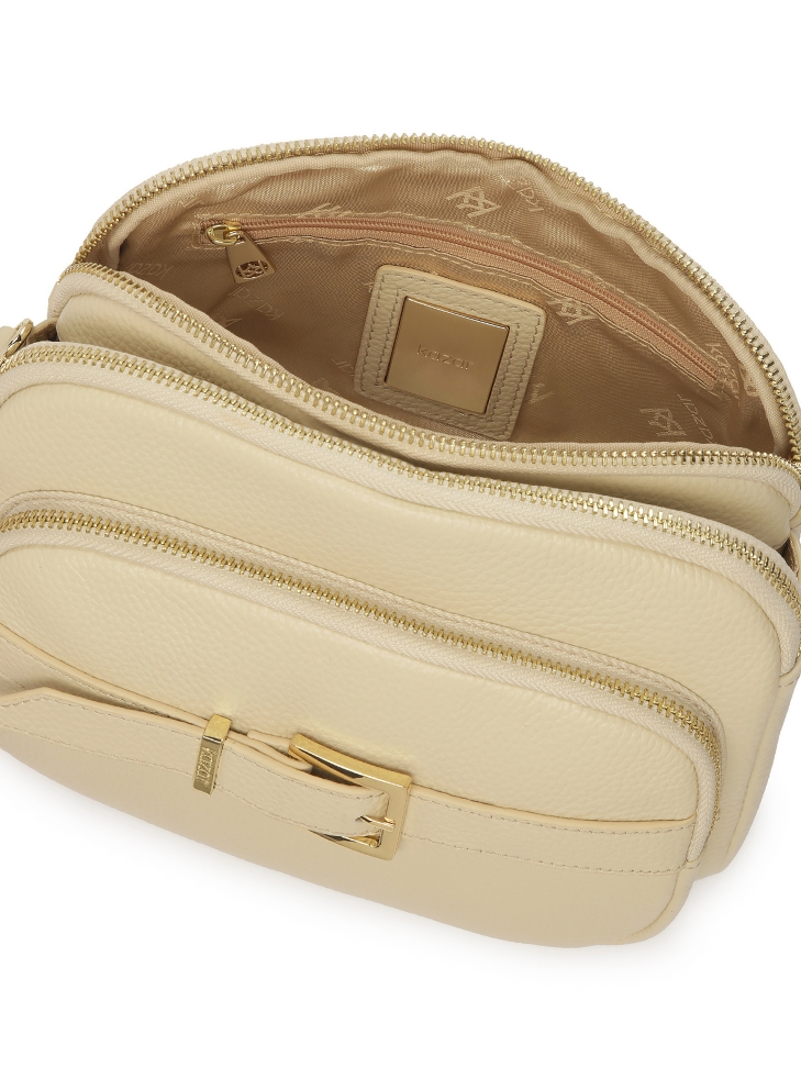 Lederhandtasche Typ Postbag RITA