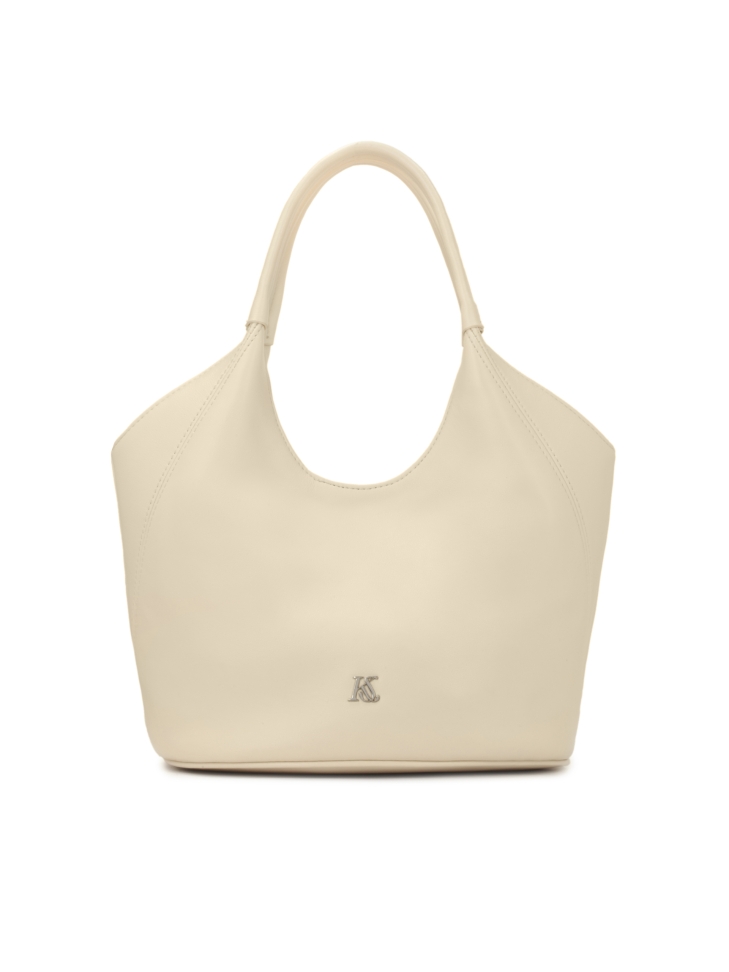 Lederhandtasche mit Doppelgriff KS OTTILE