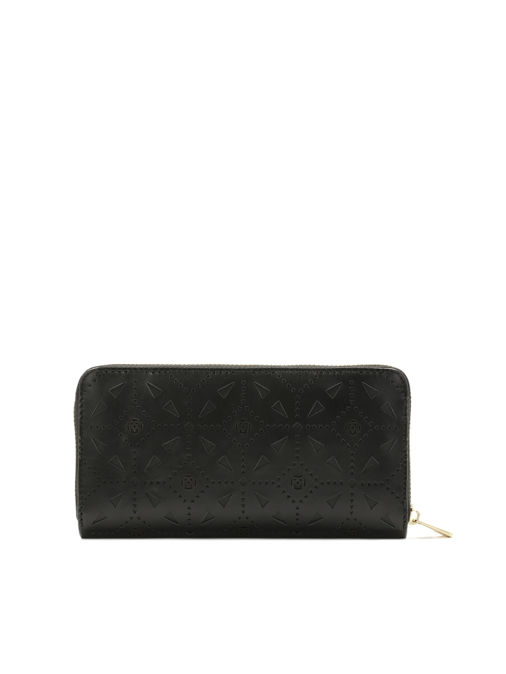 Durchbrochene längliche Brieftasche nach dem Muster der Autorin ROLETTE