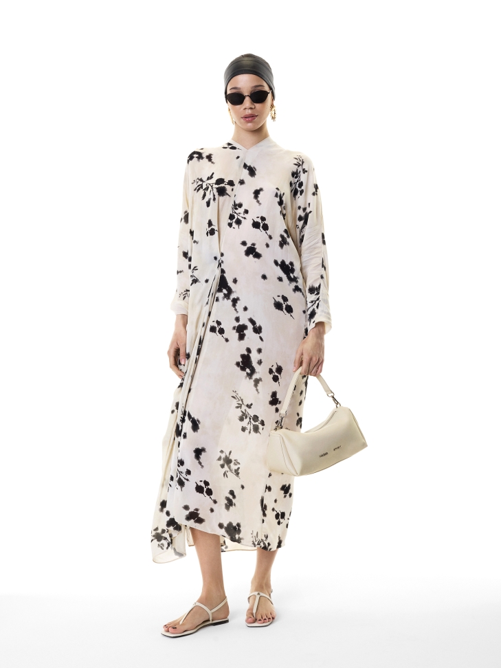 Längliche Lederhandtasche mit abnehmbaren Riemen KS VIV