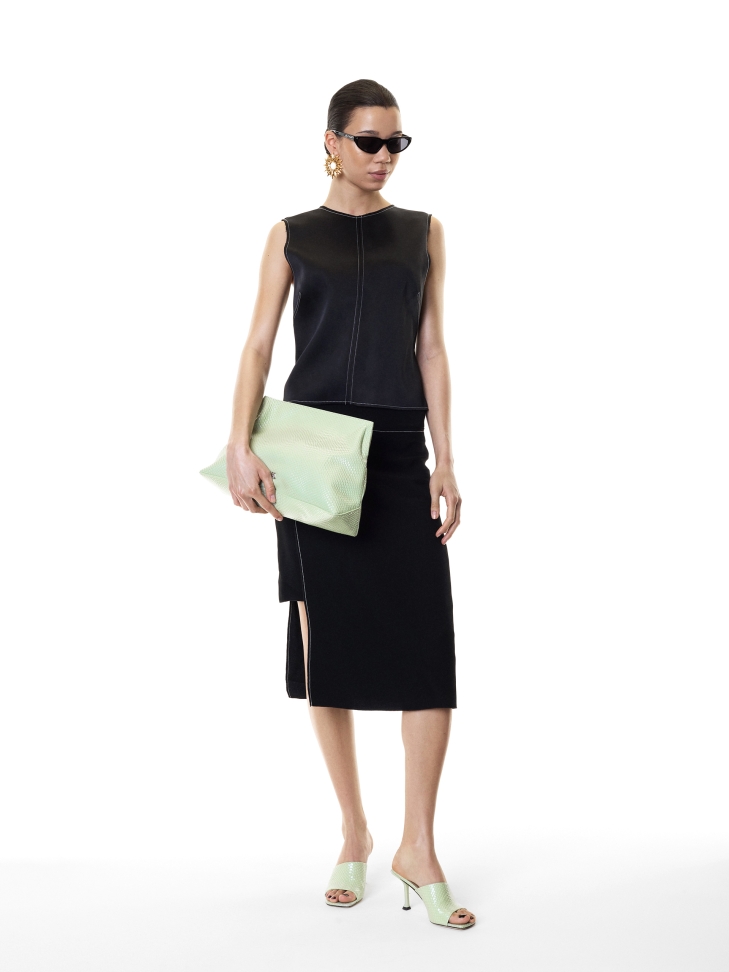 Clutch-Handtasche aus Leder KS NOA