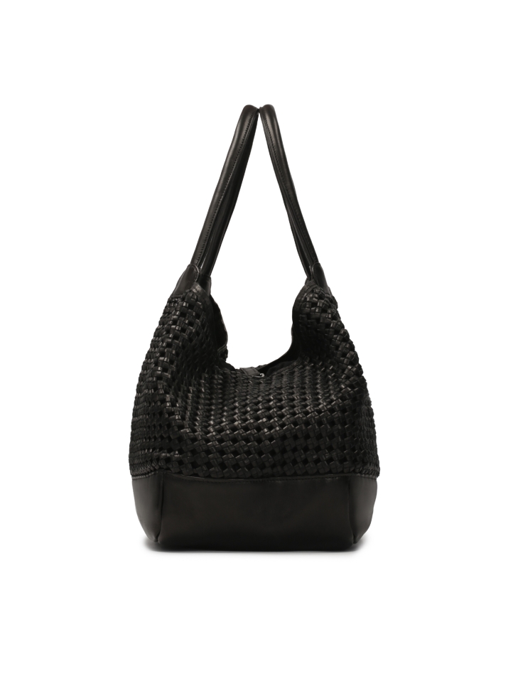 Große Handtasche mit auffälligem Geflecht  KS TISSER