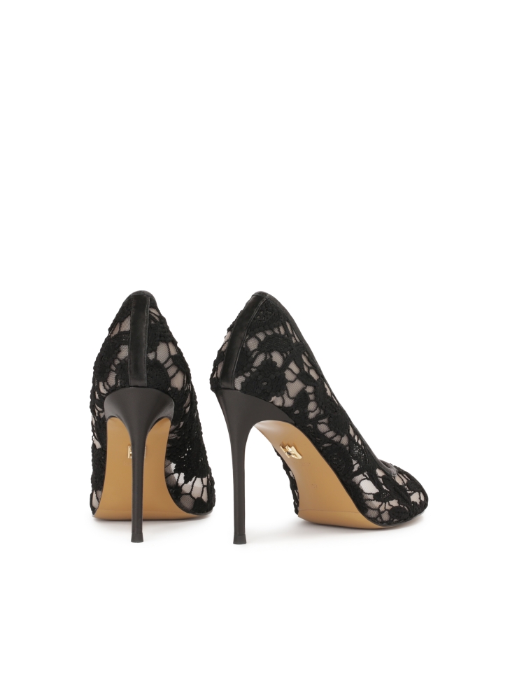 Peep-Toe-Pumps mit Spitze KANA