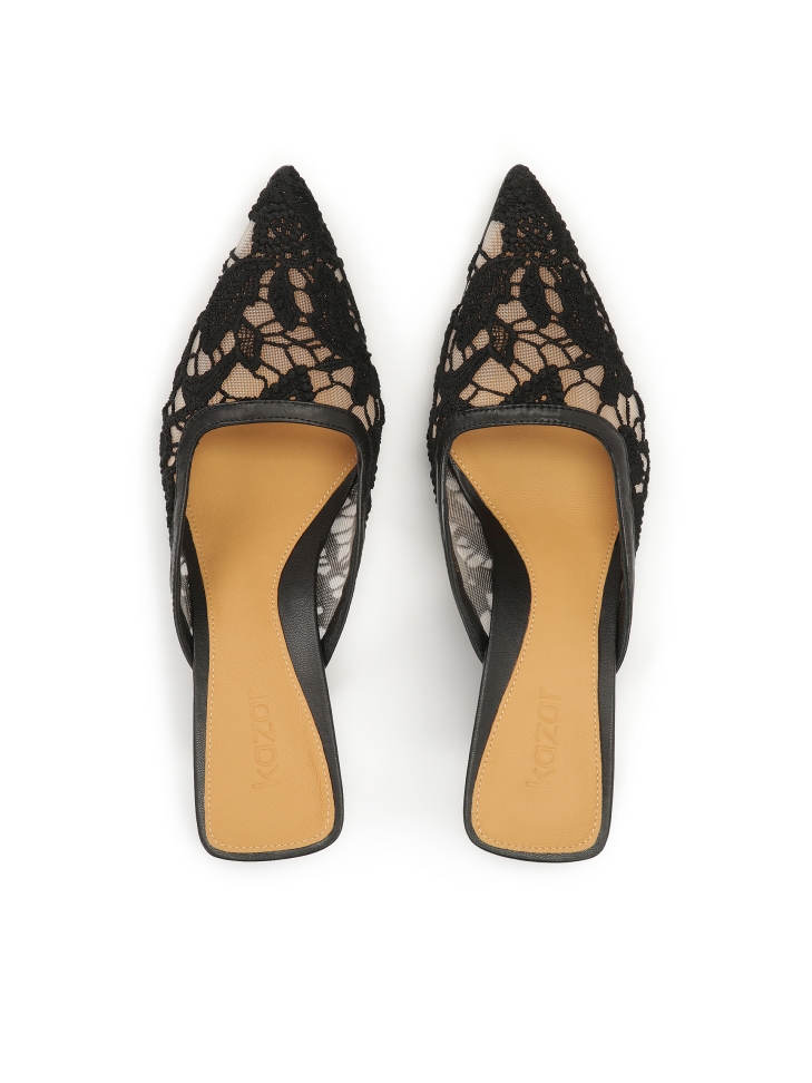 Pantoletten mit Spitzenabsätzen SALT