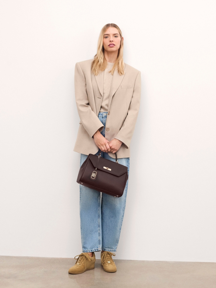 Wildleder-Sneakers mit Cat-Suit IVERIS