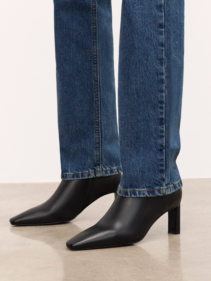 Lederstiefel mit verlängerter Nase LAURYN