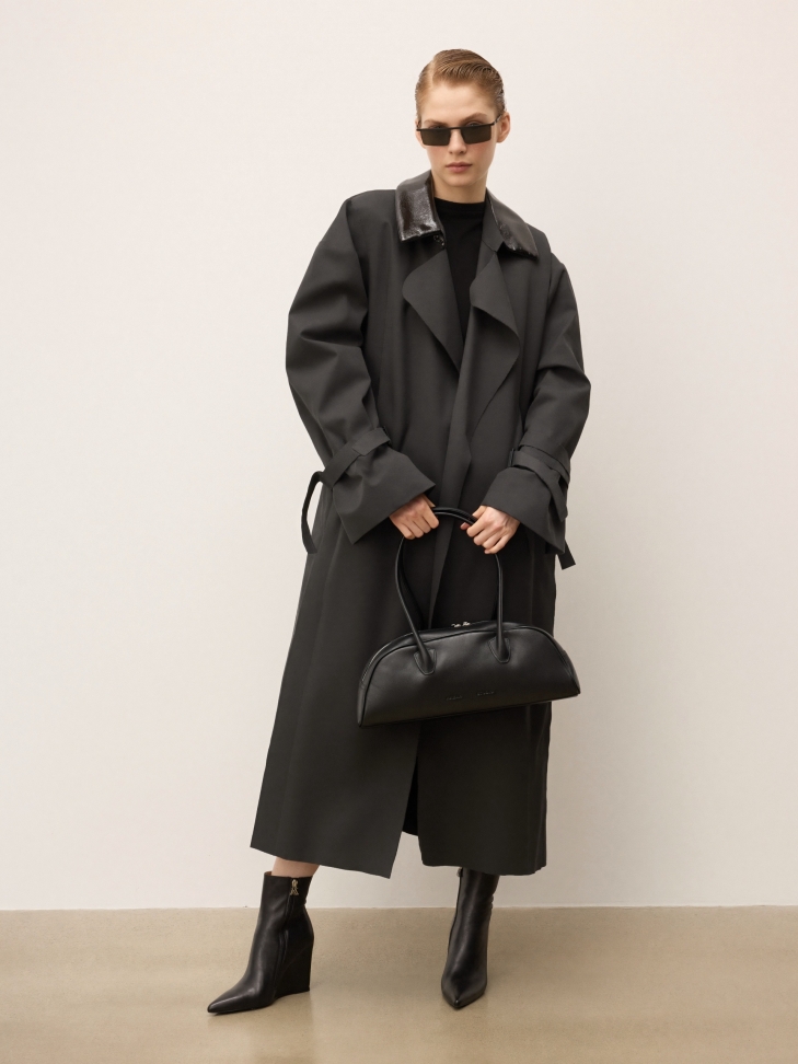 Modische Handtasche in Baguetteform KS MODE