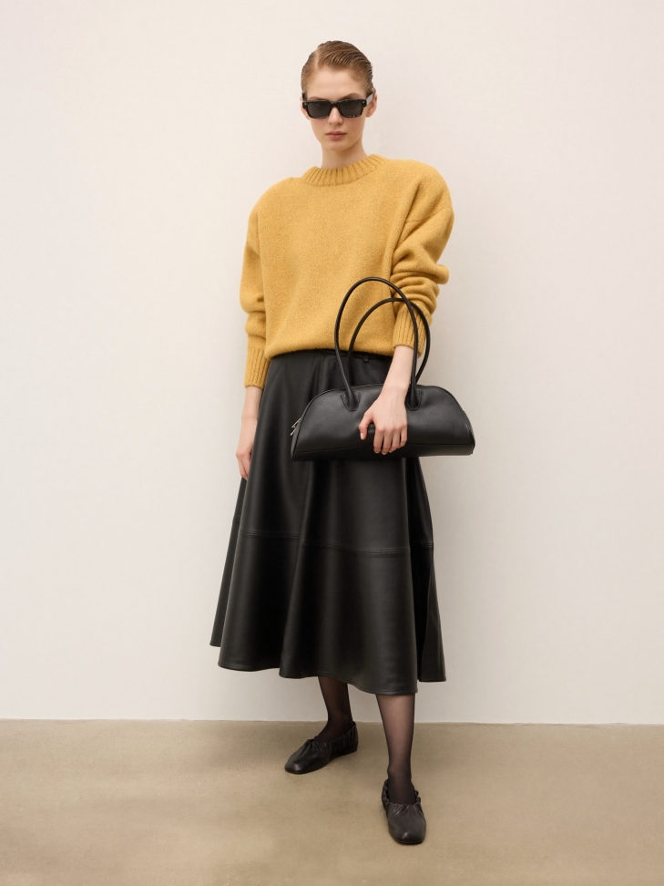 Modische Handtasche in Baguetteform KS MODE