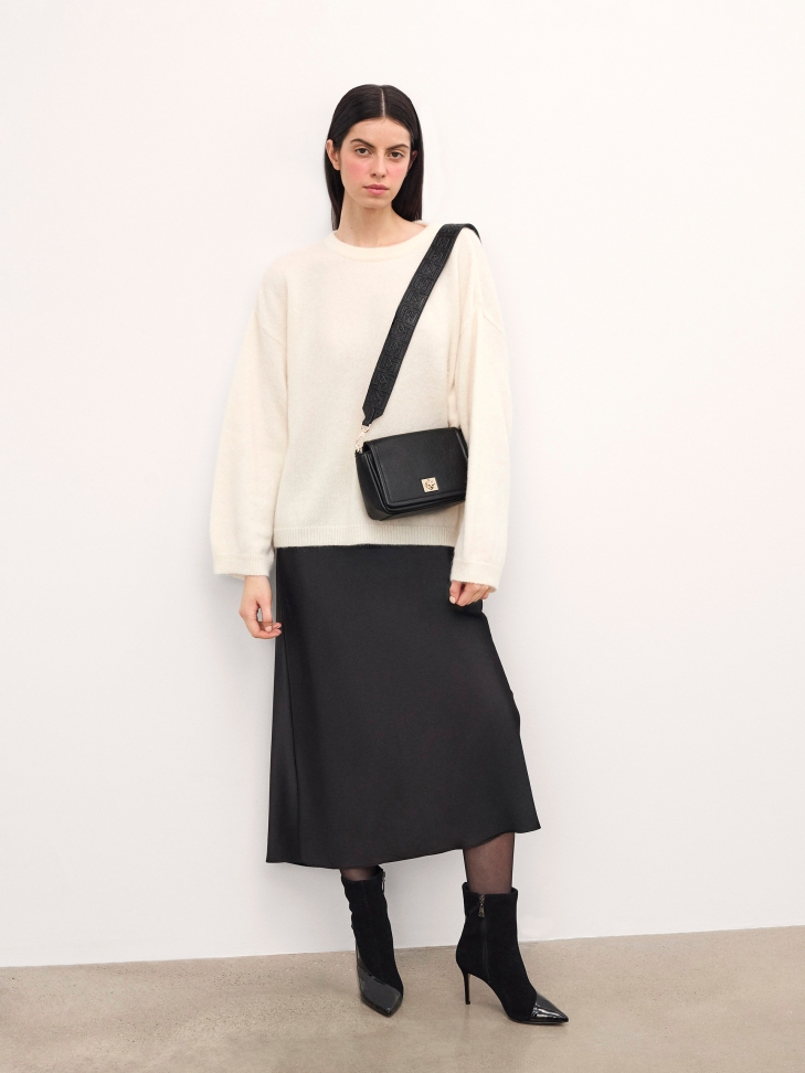 Elegante Stiefel aus Wildleder und Lackleder JACKIE