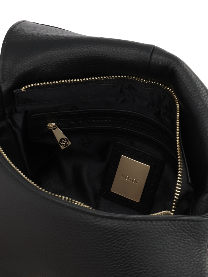 Lederrucksack mit Klappe MELAINE