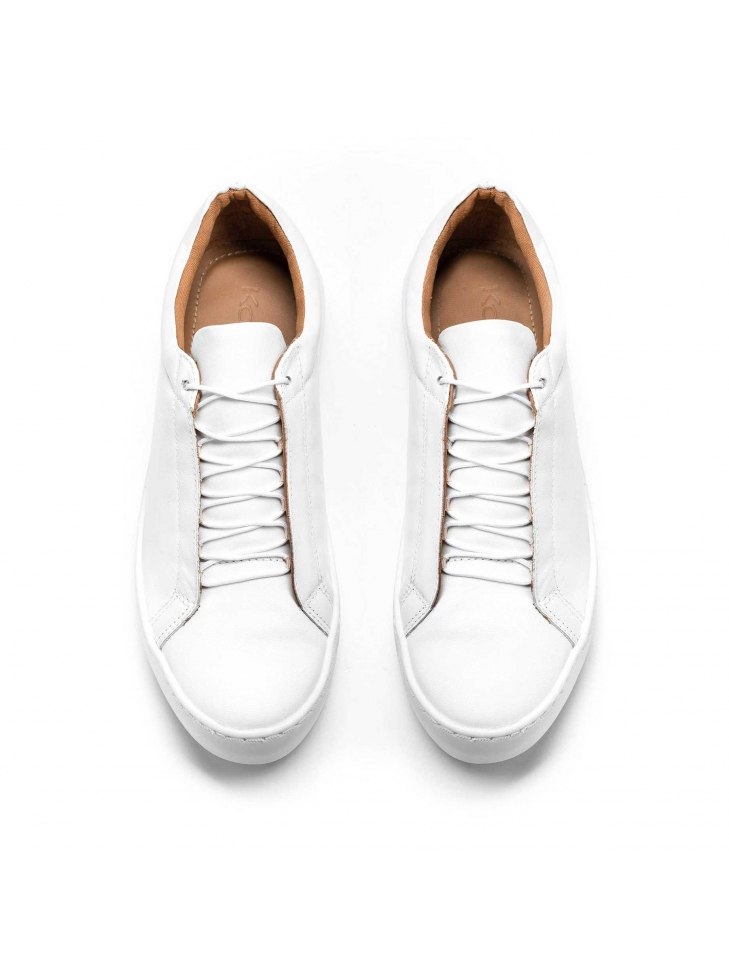 Weiße Damen-Turnschuhe GOYA