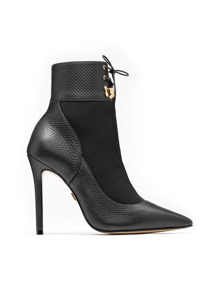 Schwarze Damenstiefel MELISA