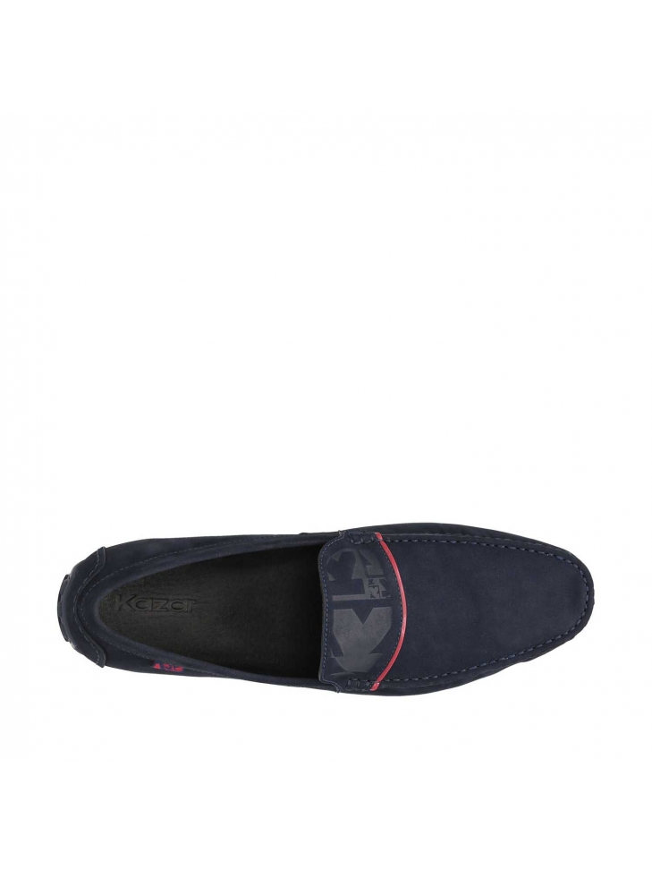 Marineblaue Mokassins für Männer ESTEBAN