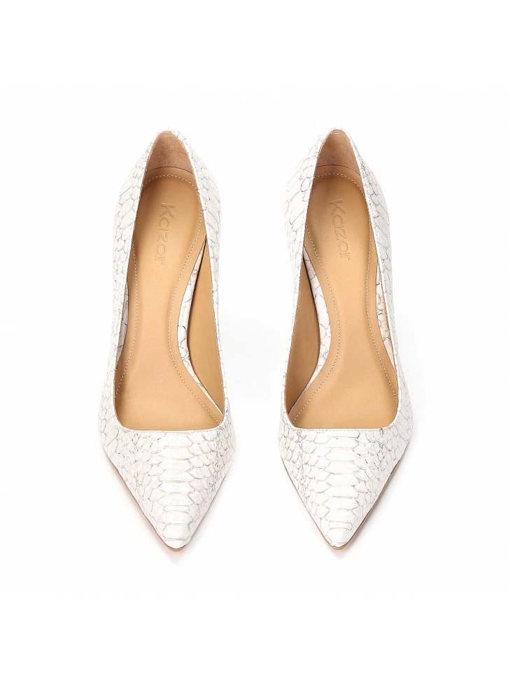 Mehrfarbige Damen-Pumps BIANCA