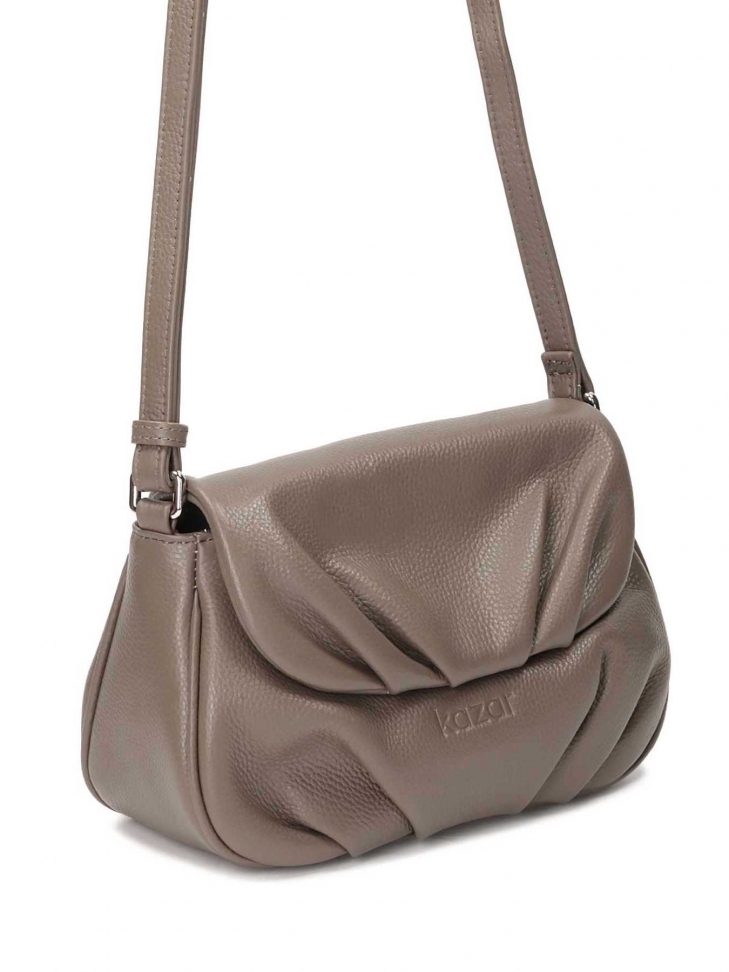 Taupefarbene Damentasche BALBINA